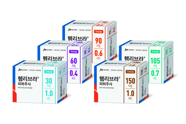 JW중외제약 ‘헴리브라’, 소아 A형...