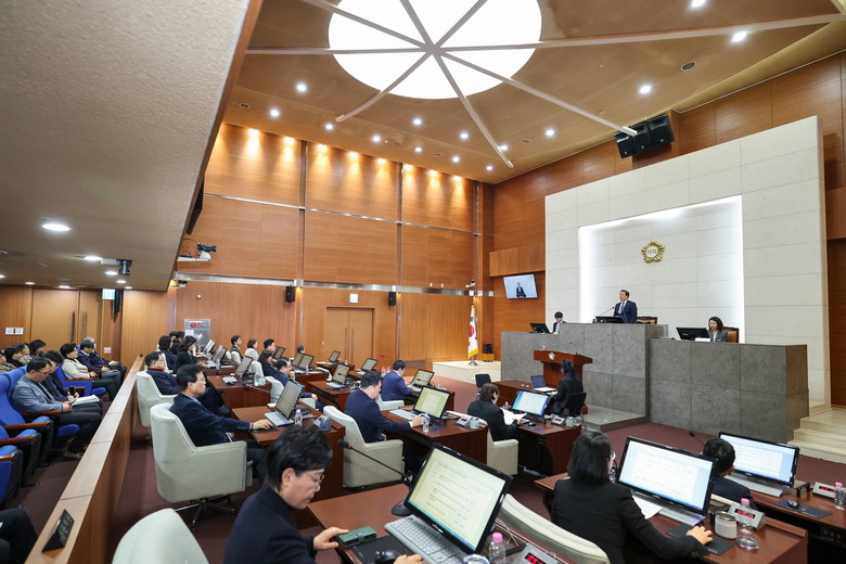 금천구의회, 제259회 임시회 폐회....